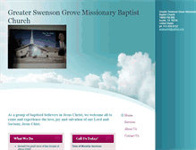Tablet Screenshot of gsgbaptist.com